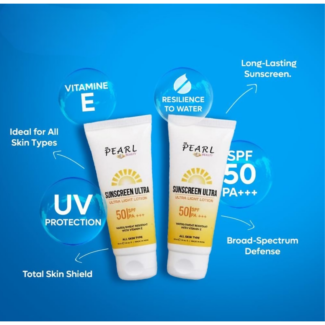 ARM Pearl Beauty Sunscreen Ultra Light Lotion - Distacart