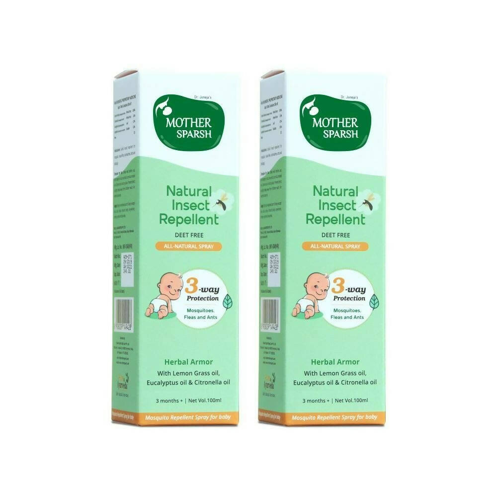 Mother Sparsh Natural Insect Repellent Spray For Babies - Distacart