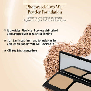 Photoready Two Way Powder Foundation - Natural Beige