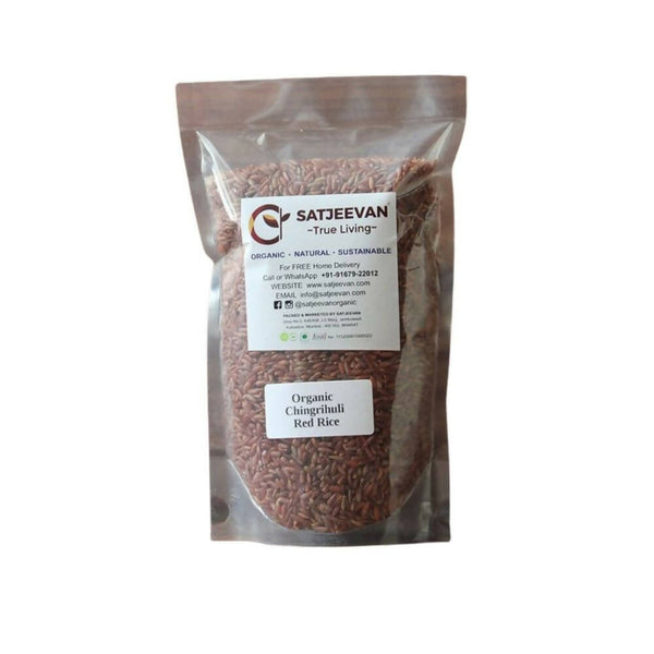 Satjeevan Organic Chingrihuli Red Rice - Distacart