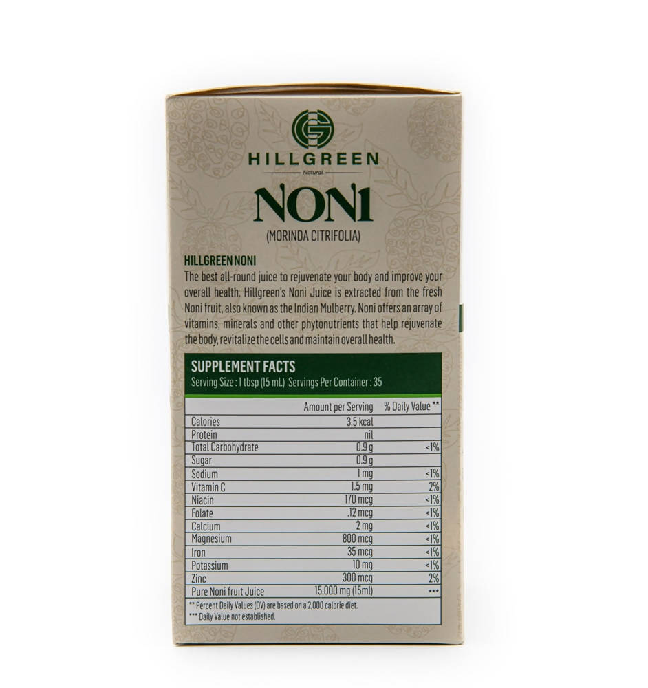 Hillgreen Natural Noni Juice - Distacart