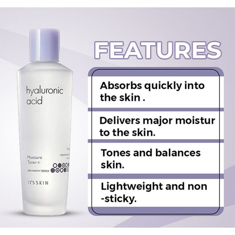 It's Skin Hyaluronic Acid Moisture Toner - Distacart