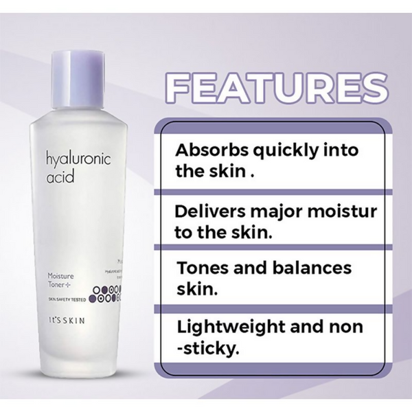 It's Skin Hyaluronic Acid Moisture Toner - Distacart