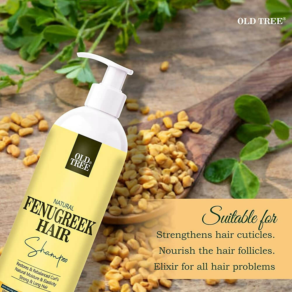 Old Tree Fenugreek Hair Shampoo for Strong & Long Hair - Distacart