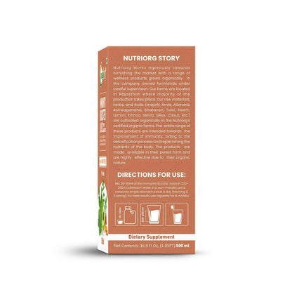 Nutriorg Immunity Booster Juice - Distacart