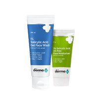 Thumbnail for The Derma Co Salicylic Acid Acne-Fighting Combo