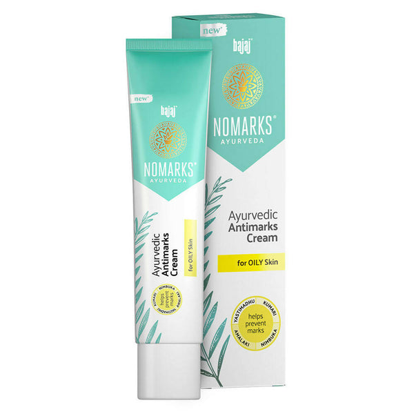 Bajaj Nomarks Ayurvedic Antimarks Cream For Oily Skin - Distacart