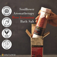 Thumbnail for Soulflower Essential Oil Ocean Blue Bath Salt