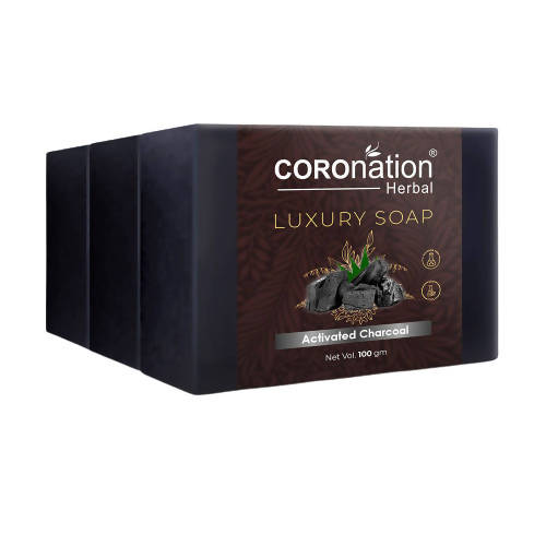 Coronation Herbal Activated Charcoal Luxury Soap - Distacart