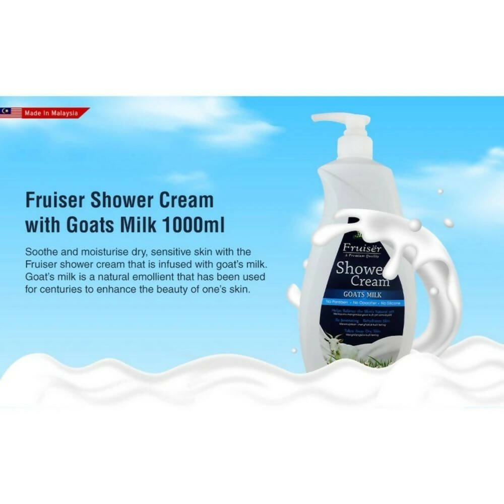 Fruiser Shower Cream With Goats Milk - Distacart