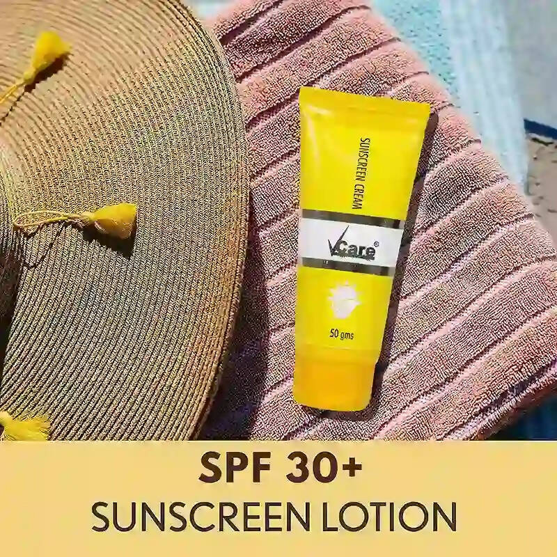 VCare Sunscreen Cream - Distacart