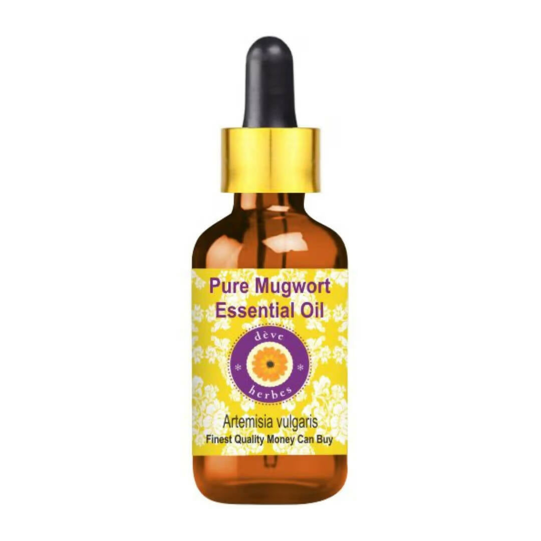 Deve Herbes Pure Mugwort Essential Oil - Distacart