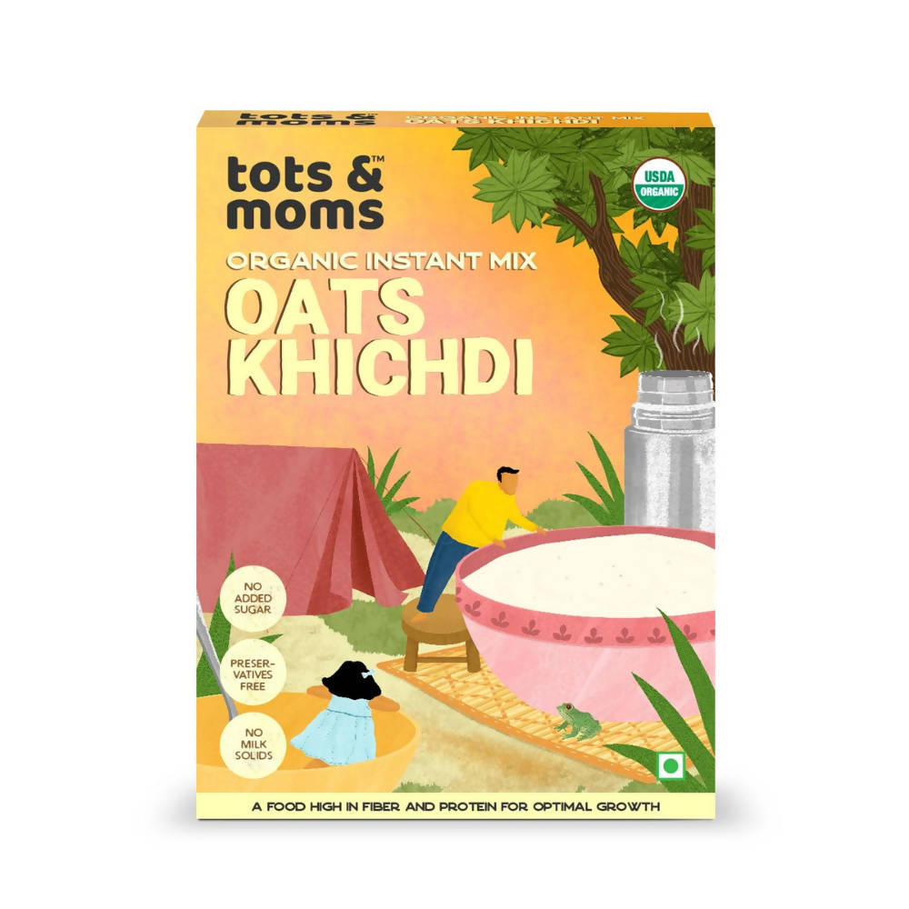 Tots and Moms Organic Oats Khichdi Instant Mix - Distacart
