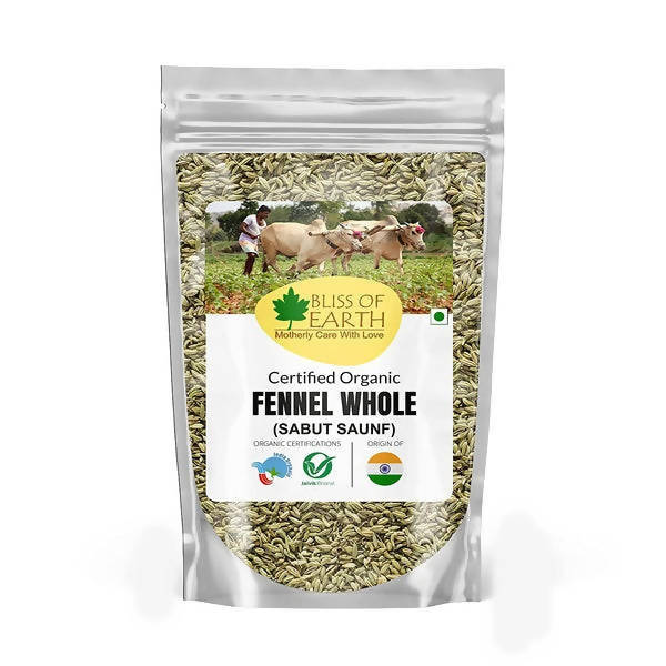 Bliss of earth Fennel Whole (Saunf) - Distacart