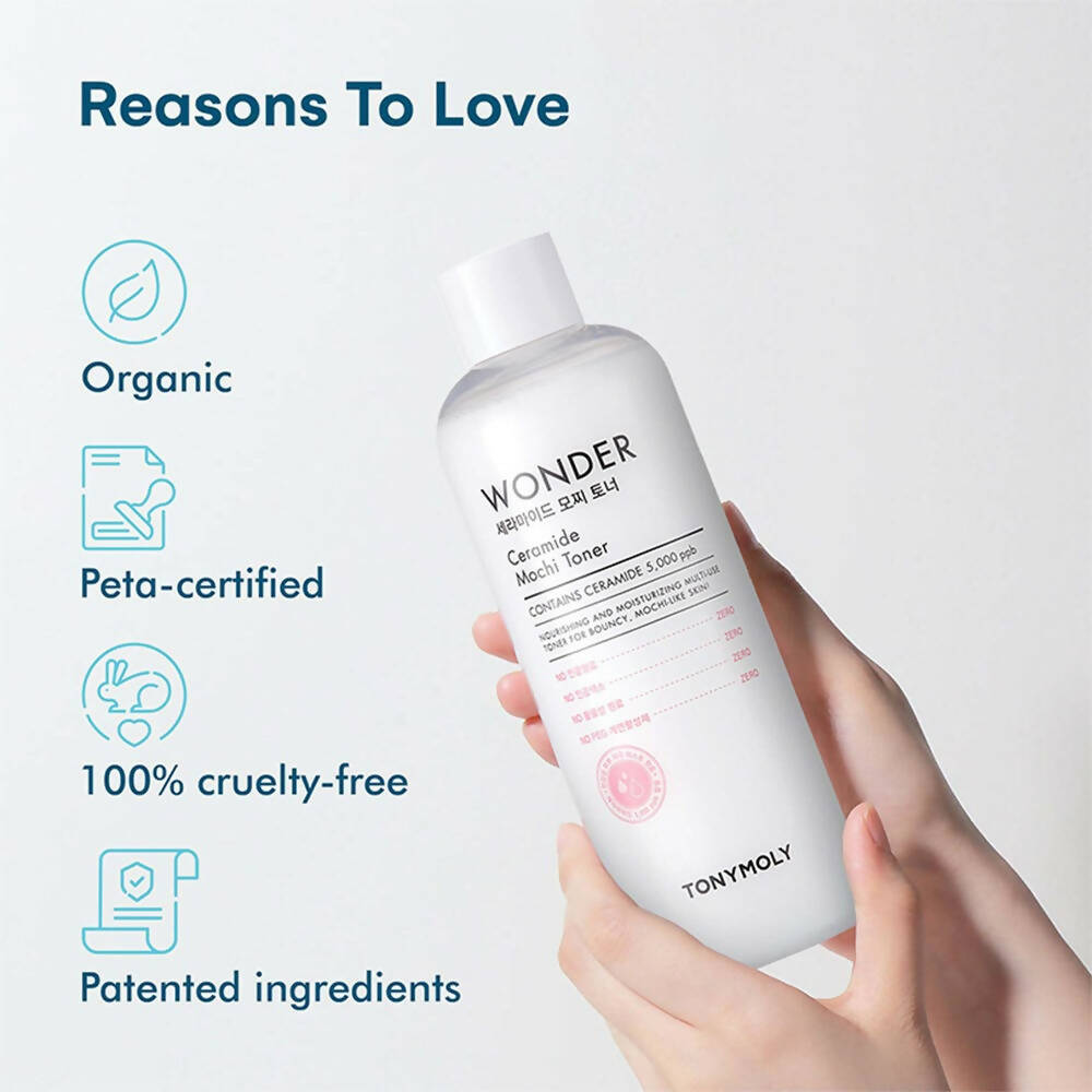 Tonymoly Moisturising Wonder Ceramide Mochi Toner - Distacart