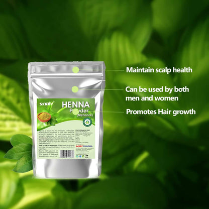 Syndy Pharma Henna Powder (Mehandi) for Hair & Skin - Distacart