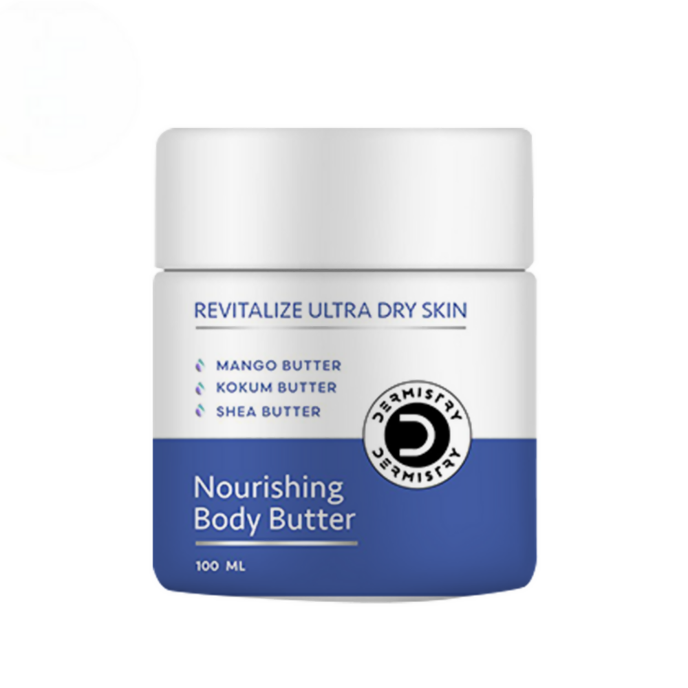 Dermistry Revitalizing Nourishing Body Butter for Ultra Dry & Flaky Skin Mango Kokum & Shea Butter - Distacart