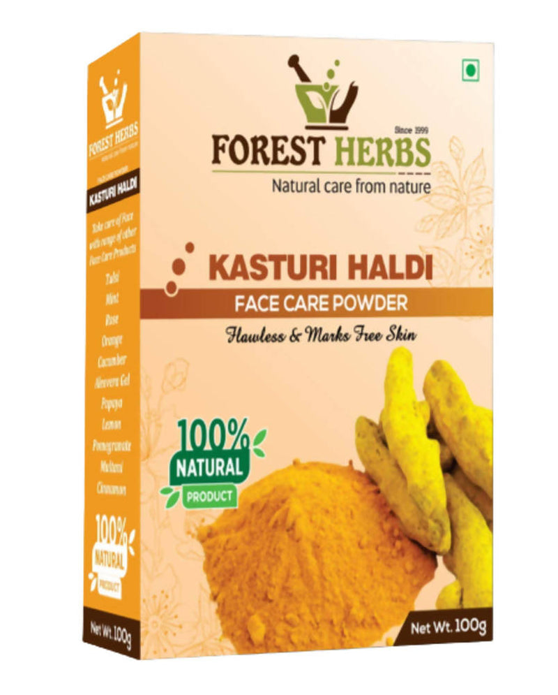 Forest Herbs Kasturi Haldi Face Care Powder