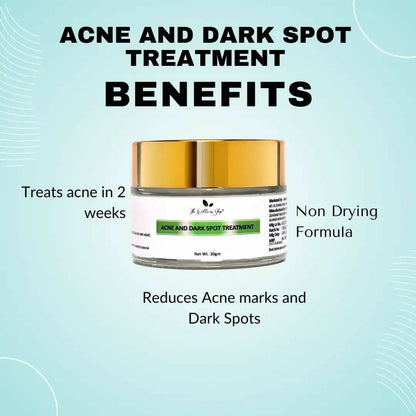 The Wellness Shop Acne and Dark Spot Treatment Cream - Distacart