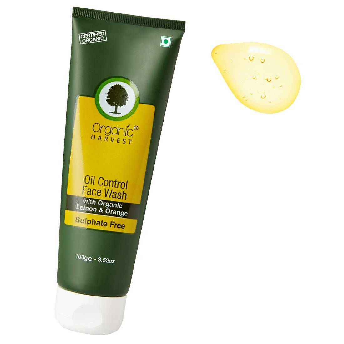 Organic Harvest Oil Control Face Wash - Distacart