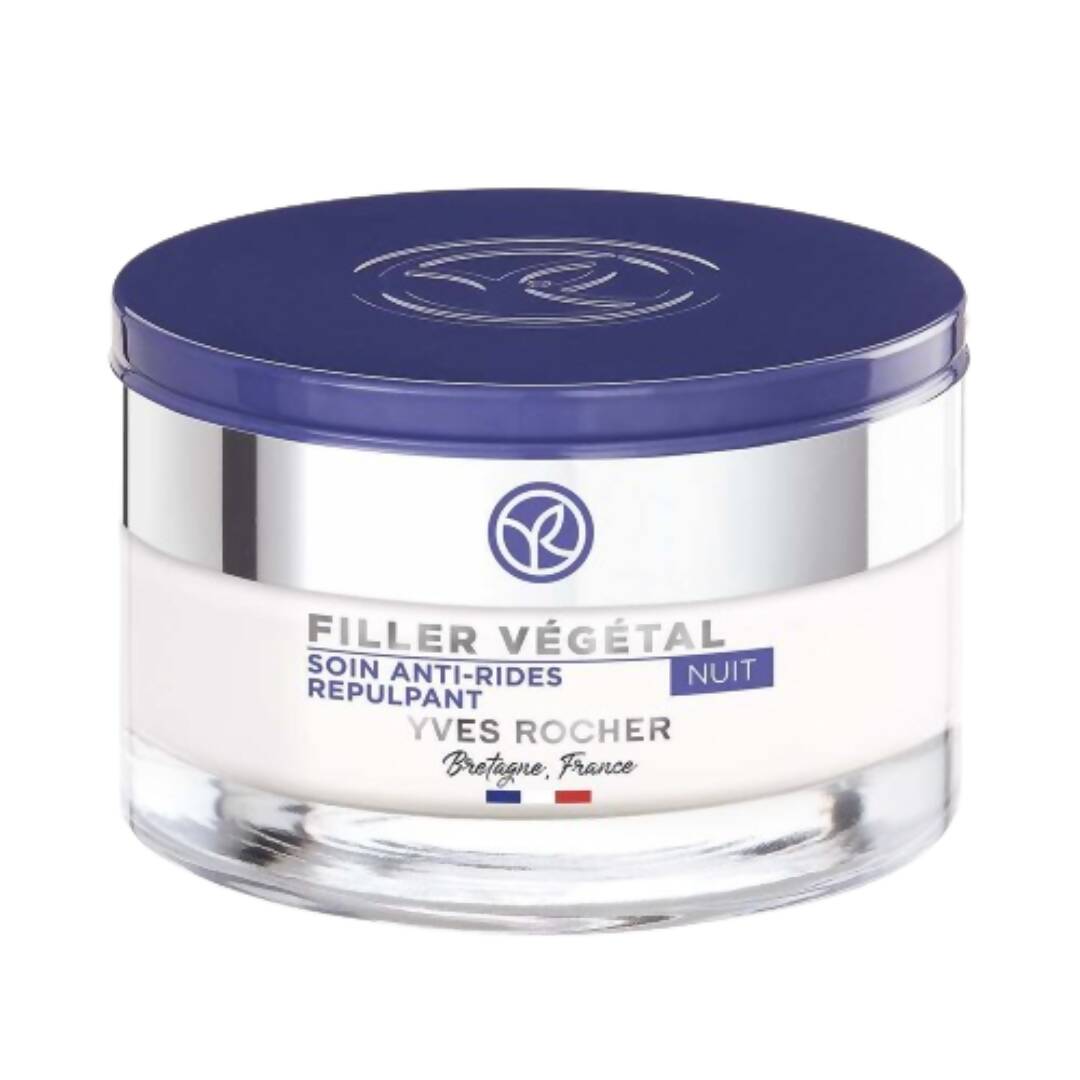 Yves Rocher Filler Vegetal Anti-Wrinkle Plumping Night Care Cream - Distacart