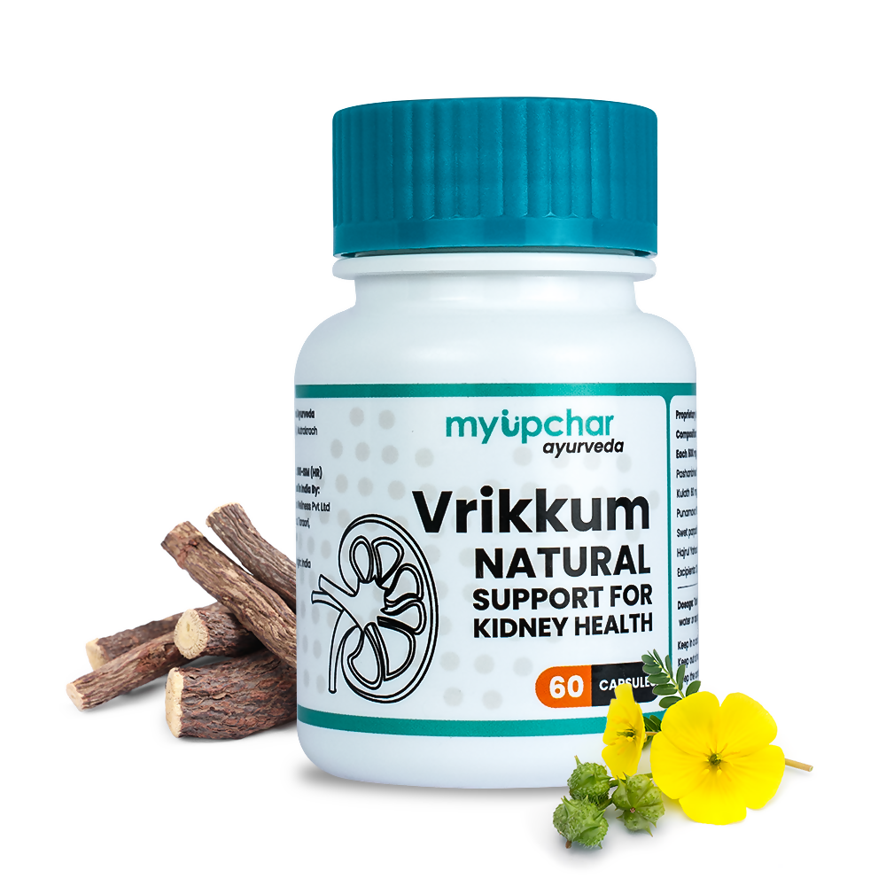 myUpchar Ayurveda Vrikkum Capsules - Distacart