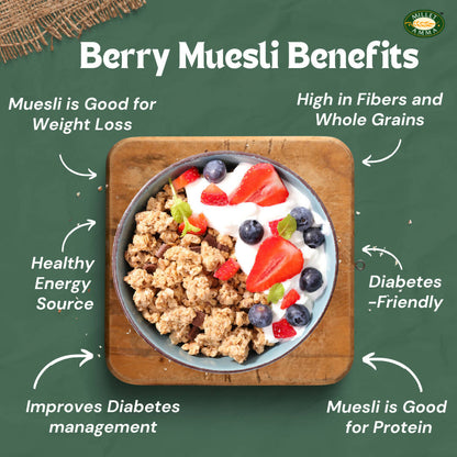 Millet Amma Berries Muesli - Distacart