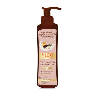 VLCC Cocoa Butter Detan Glow Body Lotion - Distacart