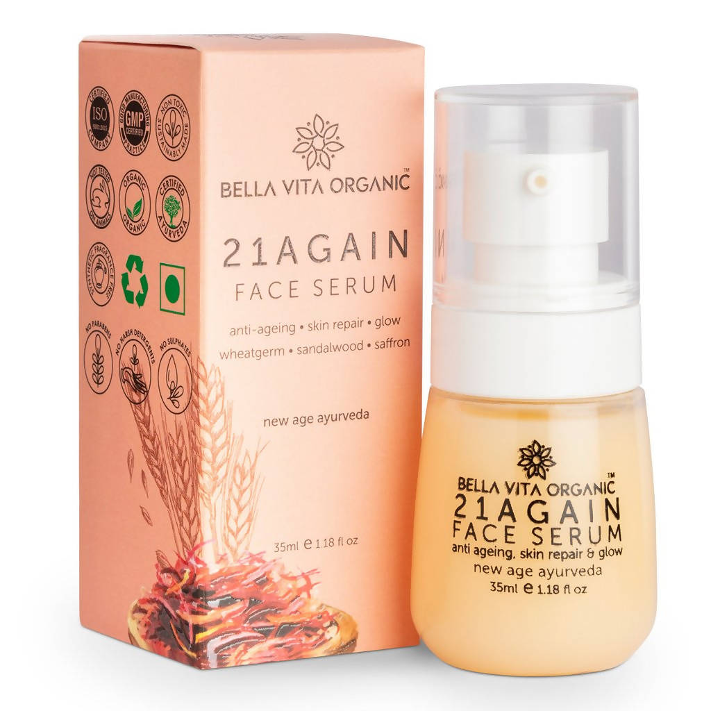 Bella Vita Organic 21 Again Face Serum - Distacart