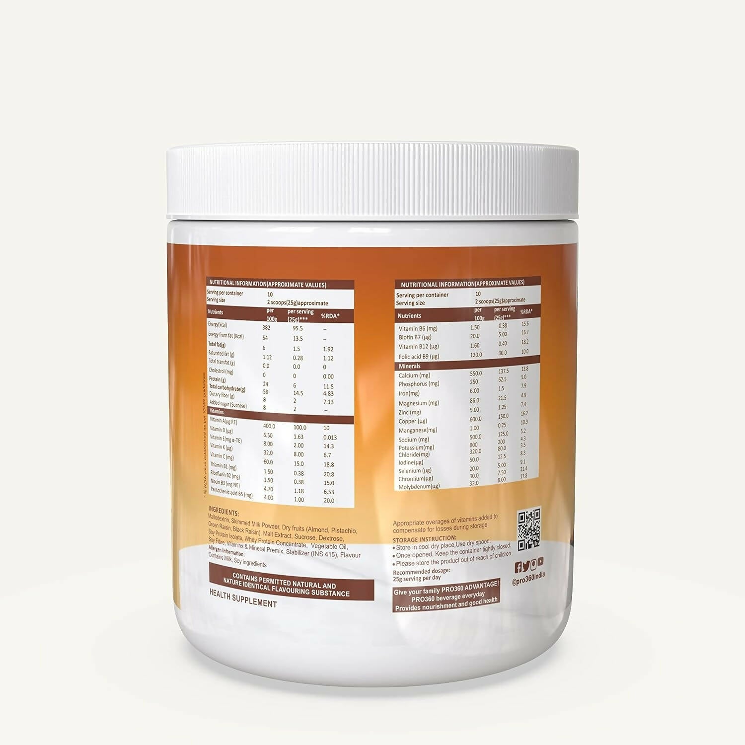 Pro360 Dry Fruits Protein Powder - Distacart