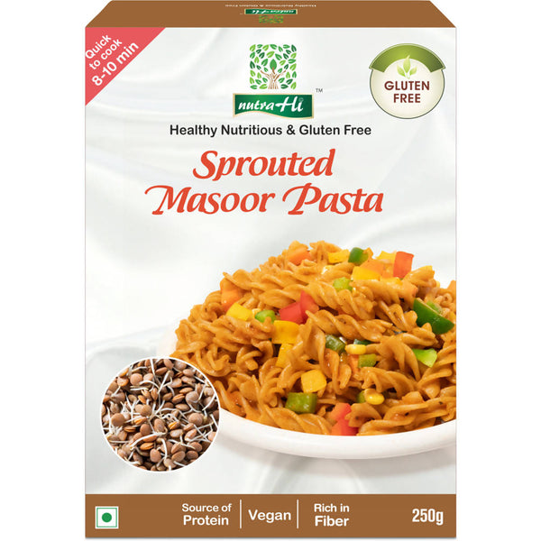 NutraHi Sprouted Masoor Pasta - Distacart