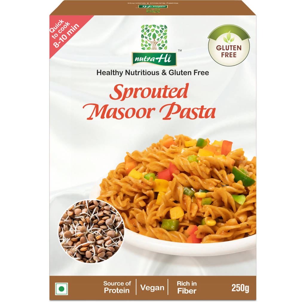 NutraHi Sprouted Masoor Pasta - Distacart