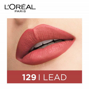 L'Oreal Paris Rouge Signature Matte Liquid Lipstick - 129 Lead - Distacart