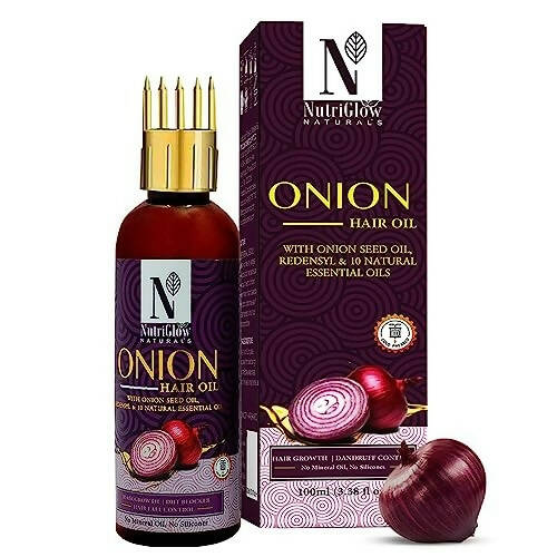 NutriGlow NATURAL'S Onion Hair Oil - Distacart