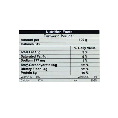 Organic Wellness Turmeric Powder - Distacart