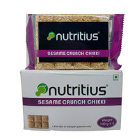 Thumbnail for Nutritius Sesame Crunch Chikki - Distacart