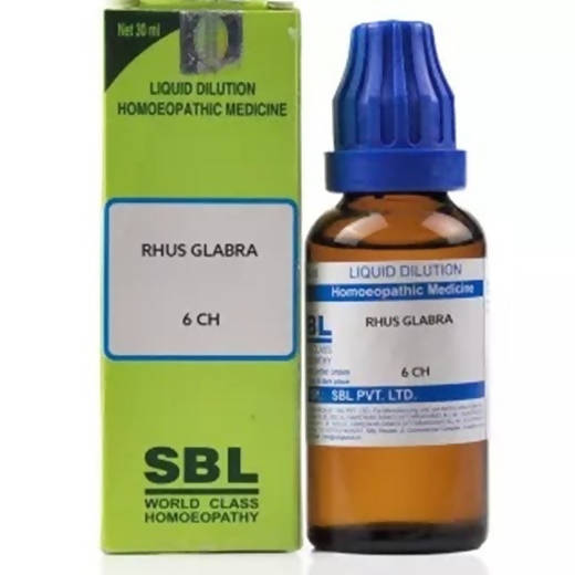 SBL Homeopathy Rhus Glabra Dilution - Distacart
