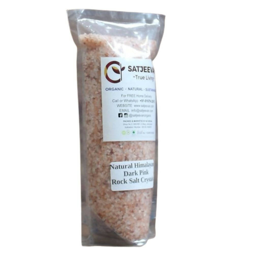 Satjeevan Natural Pink Himalayan Rock Salt Crystals - Distacart