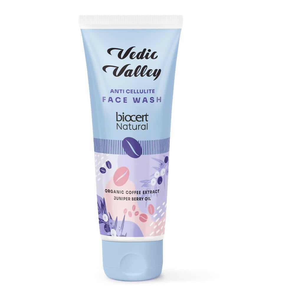 Vedic Valley Anti Cellulite Face Wash With Coffee Bean & Juniper Berry Oil - Distacart