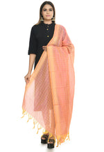 Thumbnail for Mominos Fashion Moeza Handloom Cotton Peach Dupatta - Distacart