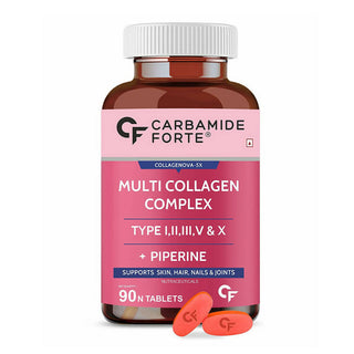 Carbamide Forte Hydrolyzed Multi Collagen Complex Tablets - Distacart