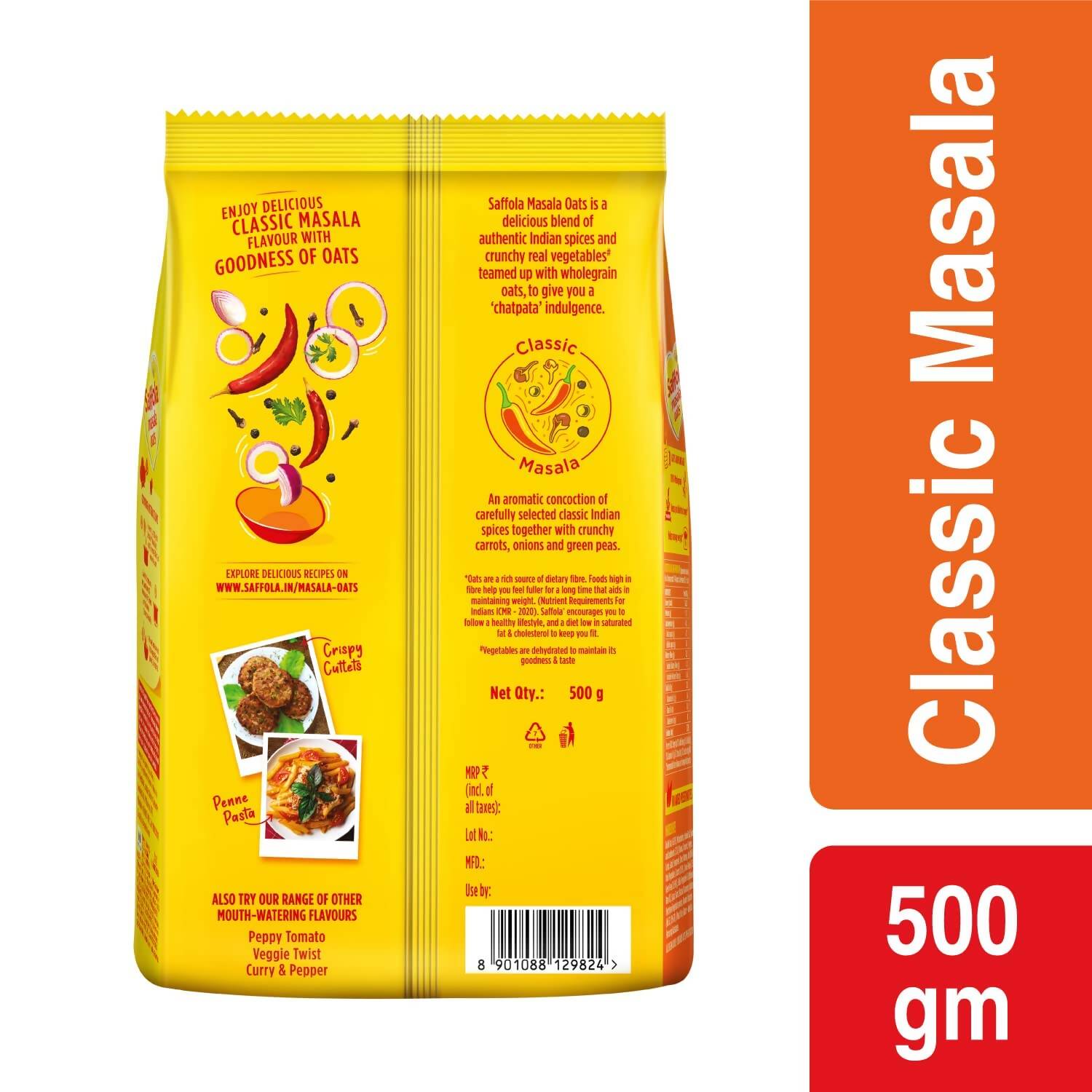 Saffola Masala Oats Classic Masala - Distacart