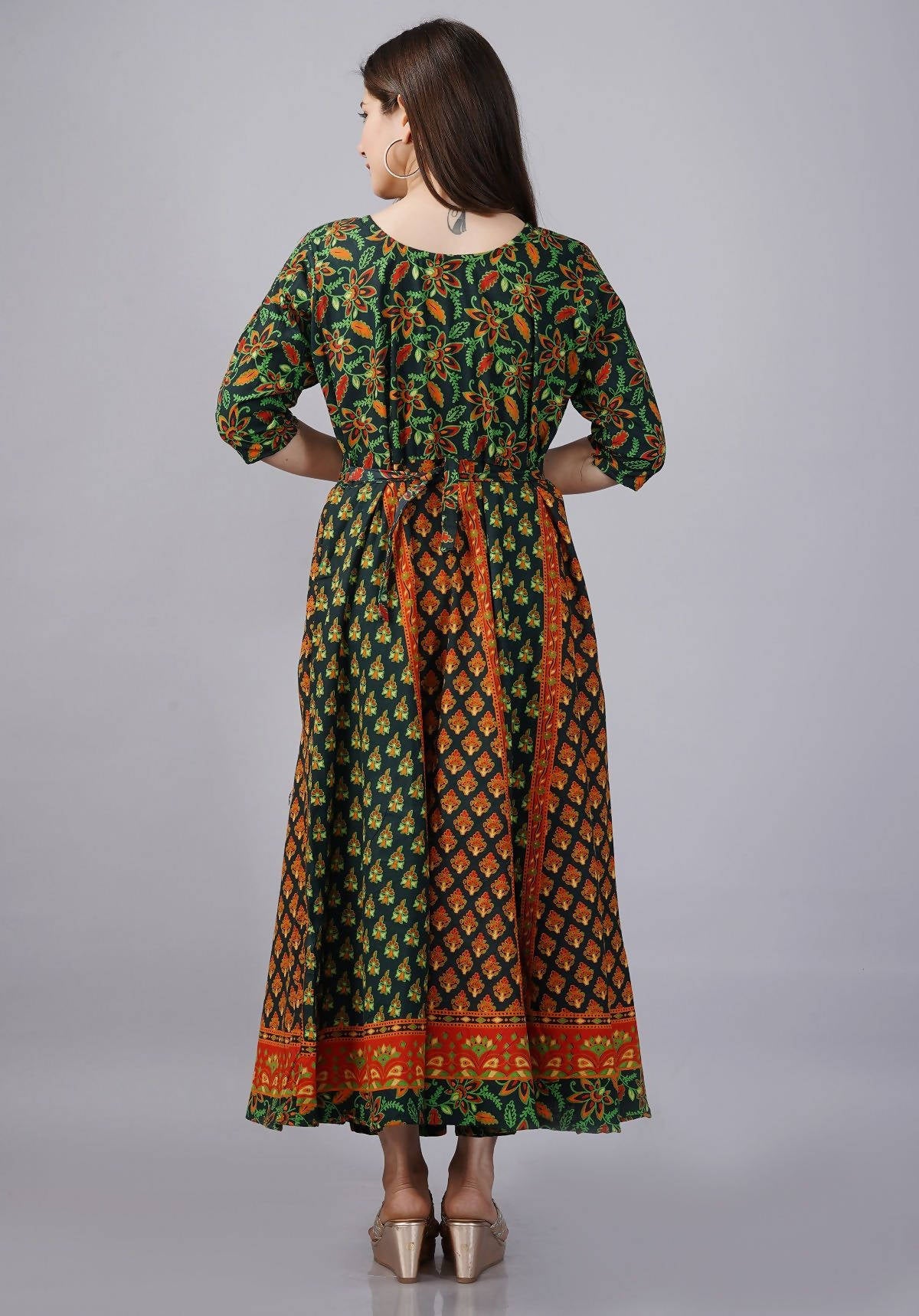 Vamika Multicolor Cotton Printed Party/Casual Wear Kurti (GAM20K)