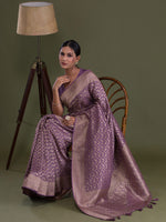 Thumbnail for Koskii Floral Zari Brocade Saree - Distacart