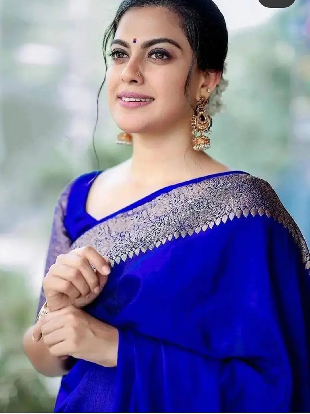 Kalini Zari Banarasi Saree - Distacart