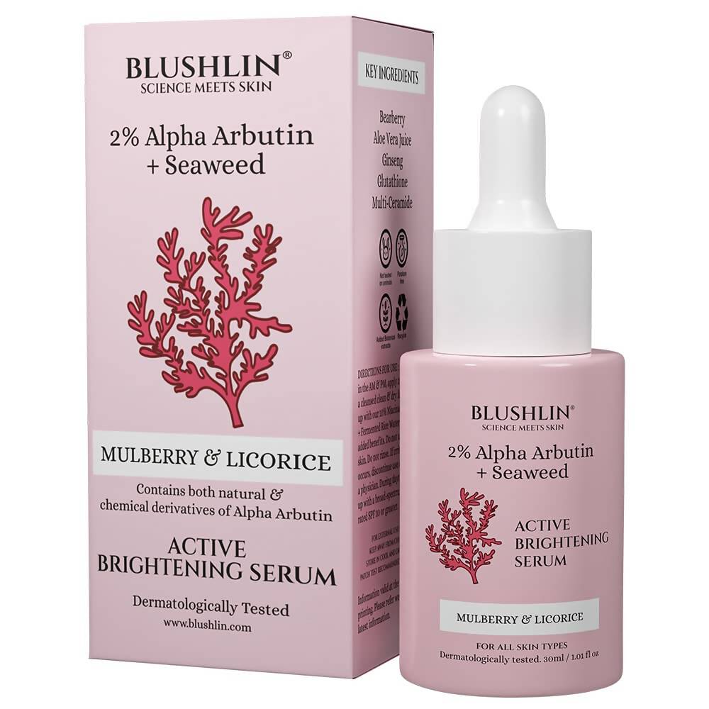 Blushlin 2% Alpha Arbutin Face Serum - Distacart