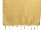 Thumbnail for Vardha Women's Beige Color Kanchipuram Raw Silk Saree with Unstitched Blouse Piece