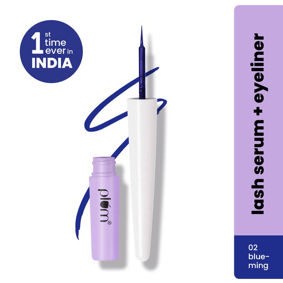 Plum Lash Serum Eyeliner - 02 Blue-ming - Distacart