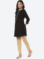 Thumbnail for Biba Women Round Neck Yoke Design Kurta - Distacart