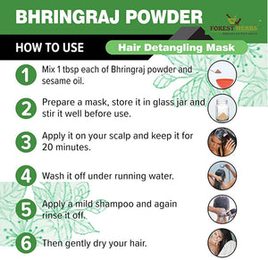 Forest Herbs Bhringraj Hair Care Powder